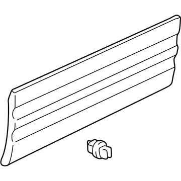 Toyota 75071-42902 MOULDING Sub-Assembly, F