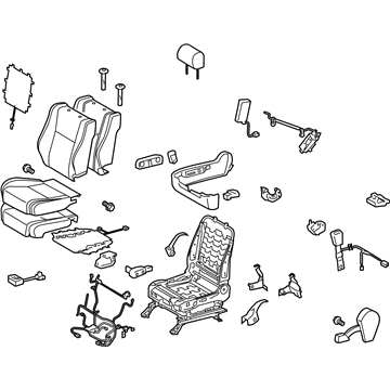 Toyota 71100-0C620-B5 Seat Assembly