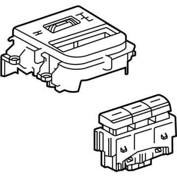 Toyota 84721-0E260 SWITCH, PATTERN SELE