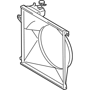 Toyota 16711-0C140 Shroud