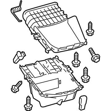 Toyota 58804-07130-C0 Compartment