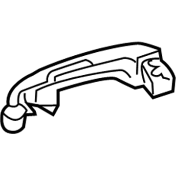 Toyota 69210-33080-B7 Handle, Outside