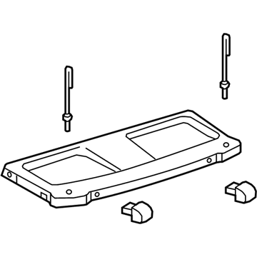 Toyota 64330-52410-B3 Package Tray