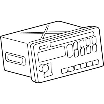 Toyota 86120-02270 AM/FM Cd