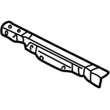 Toyota 57688-52010 Reinforcement, Rear Floor Crossmember