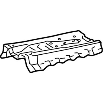 Toyota 58114-52011 Reinforcement, Front Fl