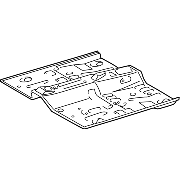 2005 Toyota Echo Floor Pan - 58111-52906