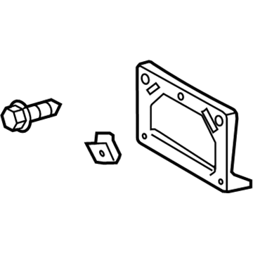 Toyota 52114-47070 License Bracket