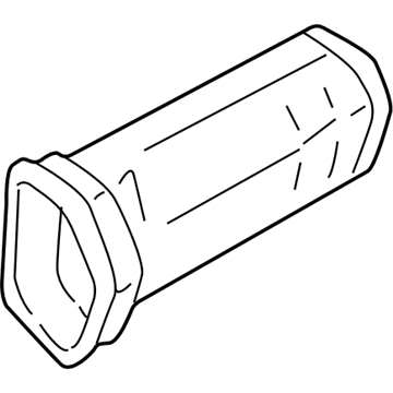 Toyota 55846-35010 Duct, Heater To Register