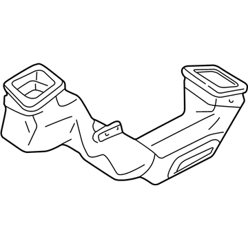 Toyota 55844-35010 Heater Duct