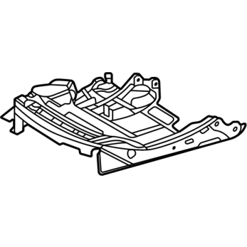 Toyota 71015-0E210 Frame Sub-Assembly, Rr S