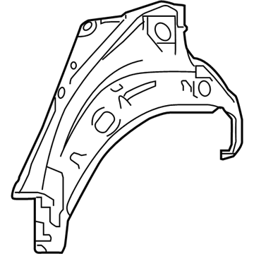 Toyota 61606-12220 Outer Wheelhouse