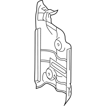 Toyota 25587-0H010 Heat Shield