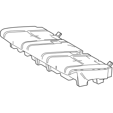 Toyota 71503-0E010 Pad Sub-Assembly, Rr Sea