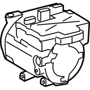 Toyota 88370-48021 Compressor Assy, W/Motor