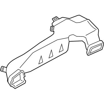 Toyota 55085-WAA01 Duct Sub-Assembly, HEATE