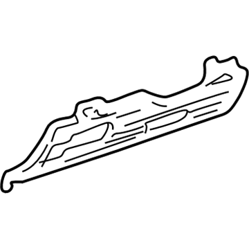 Toyota 55047-08010 Insert Sub-Assy, Instrument Panel Safety Pad