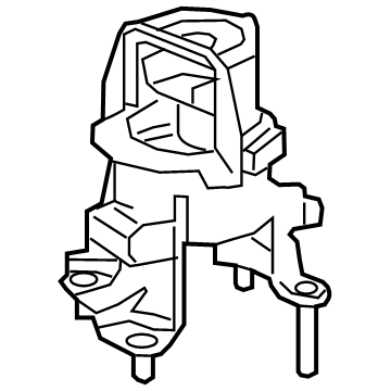 Toyota 12371-F0020 Rear Mount