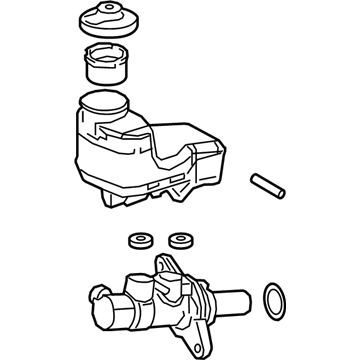 2019 Toyota Avalon Brake Master Cylinder - 47201-06510