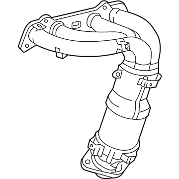 1998 Toyota RAV4 Catalytic Converter - 25051-74060