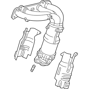 2000 Toyota RAV4 Exhaust Manifold - 17140-74010