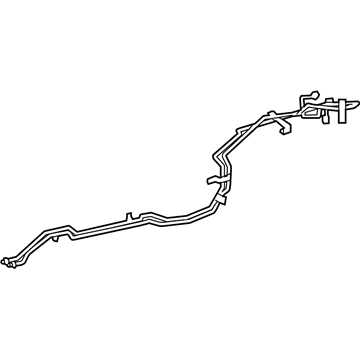 Toyota 48880-60051 Tube Assembly, Rear STABILIZER