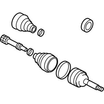 Toyota 43460-69205 Outer Joint Assembly