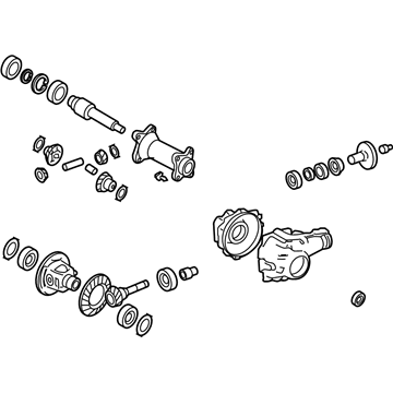 Toyota 41110-35A92 Axle Assembly