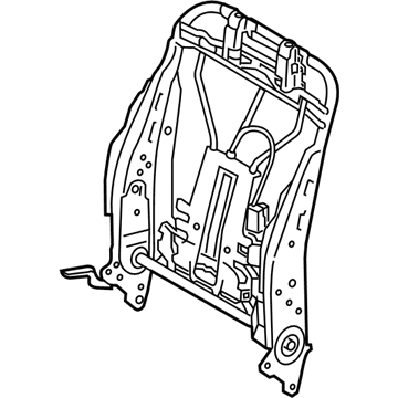 Toyota 71640-47110 Seat Back Frame