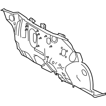 Toyota 55101-02A01 Dash Panel