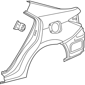 Toyota 61601-02410 Quarter Panel