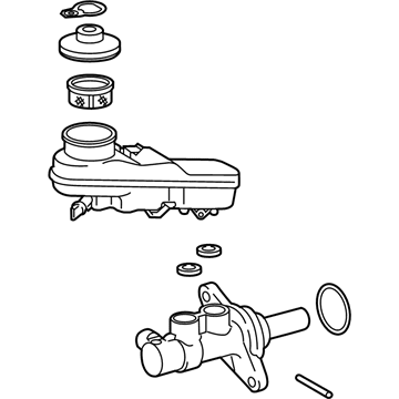 2015 Scion tC Brake Master Cylinder - 47201-21092