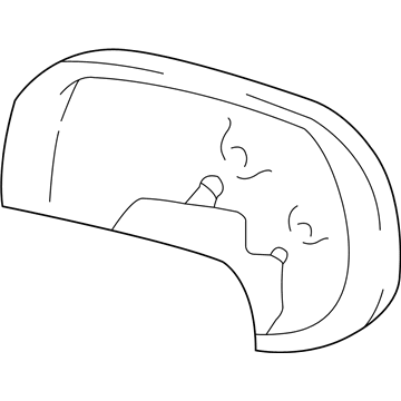 Toyota 87931-1A840 Mirror Glass