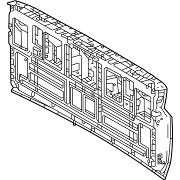 Toyota 65701-0C010 GATE SUB-ASSY, RR BO