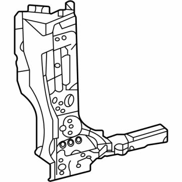 Toyota 61108-42100 Hinge Pillar Reinforcement