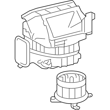 Toyota 87130-60532 Blower Assembly