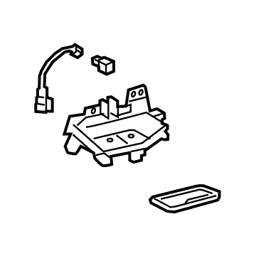 Toyota 55042-0R050-C3 Compartment Box