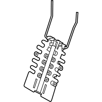 Toyota 72750-06130 Lumbar Support