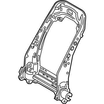 Toyota 71014-06461 Seat Back Frame