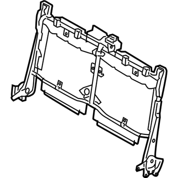 Toyota 79203-48010 Seat Back Frame