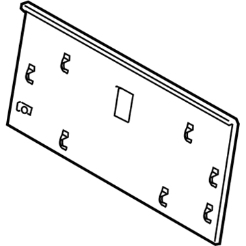 Toyota 79207-48010-A0 Seat Back Panel