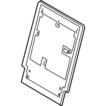 Toyota 71702-0C110-C0 BOARD SUB-ASSY, RR S