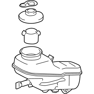 Toyota 47220-02271 Reservoir Assembly