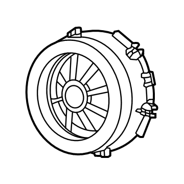 Toyota 86150-33060 Windshield Pillar Speaker