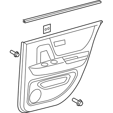 Toyota 67630-48270-A1 Door Trim Panel