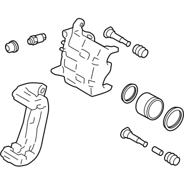 Toyota SU003-10486 Caliper