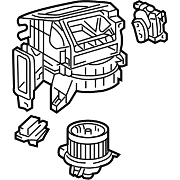 Toyota 87130-35220 Blower Assembly