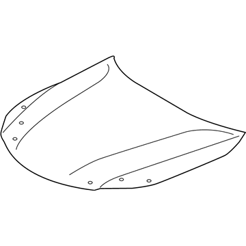 Toyota 53301-07061 Hood