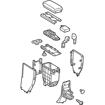 Toyota 58905-52060-C1 Door Sub-Assembly, Console Compartment