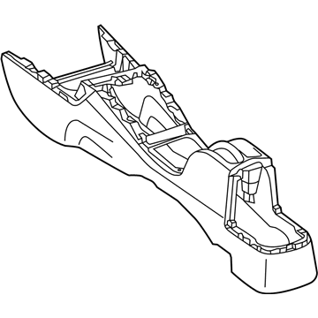 2017 Toyota Prius C Center Console Base - 58911-52211-C0